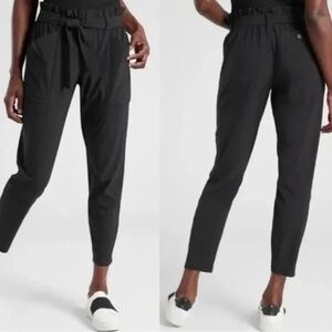 Athleta Skyline Pant Ii In Cognac Olive Green  Size 8